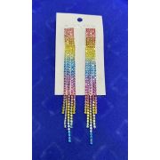 Серьги Водопад камни по 825