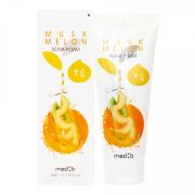Пенка для умывания Med B. Muskmelon Soda Foam с пищевой содой и мускусной дыней 100мл.