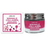 Крем для лица Lebelage Ампульный Ampule Cream Wrinkle Collagen с коллагеном 70мл.