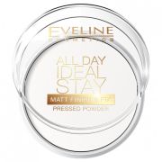 Пудра для лица Eveline All Day Ideal Stay тон 60 white матирующе-укрепл. 12гр.