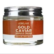 Крем для лица Lebelage Ампульный Ampule Cream Gold Caviar с золотом и экстрактом икры 70мл.