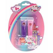 Набор косметики для девочки Школа макияжа блеск для губ 2шт.