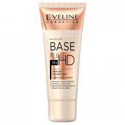 База под макияж Eveline Base Full HD Сияющая матовая кожа 4в1 30мл.