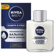Бальзам после бритья Nivea Men Увлажняющий Защита и уход 100мл.