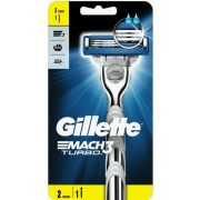 Станок для бритья Gillette Mach3 Turbo 2 сменные кассеты