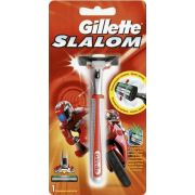 Станок для бритья Gillette Slalom Plus 1 сменная кассета (красный)
