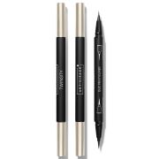 (Х)Подводка-фломастер для глаз Art-Visage Twinsity двойная черная 0,8мл.