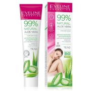 Крем для депиляции Eveline 99% Natural Алоэ Деликатный д/чувств. кожи ног, рук и бикини 125мл.