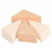 Спонж Triumph СТТ39 для нанесения косметических средств с треугольной перфорацией (4шт)