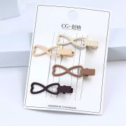 Набор заколок для волос Farres Pretty Girl Зажим бантик классические 4шт. TS00058-2