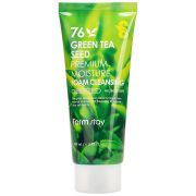 Пенка для умывания FarmStay увлажняющая очищающая с семенами зеленого чая 100 мл