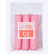 Бигуди липучка QF П d2,5*6см 6 шт МИКС