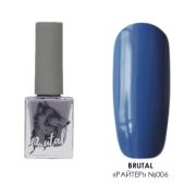 Райтер-цветное лаковое покрытие для ногтей Irisk Brutal с минералами 10мл.
