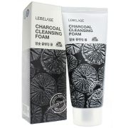Пенка для умывания LEBELAGE CHARCOAL CLEANSING FOAM с древесным углем 100мл.