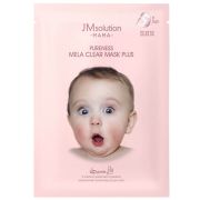 Гипоаллергенная тканевая маска JMsolution MAMA PURENESS MELA CLEAR для выравнивания тона кожи 30мл.
