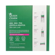 Набор Queen Charm c AHA, BHA, PHA кислотами и центеллой азиатской 9,9%