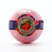 Бурлящий шар Кладовая красоты, с ароматом клубники, 120гр.