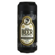 Гель для душа Пиво в круглом флаконе Real beer shower gel, 400мл.