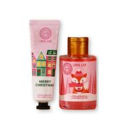 Набор URAL LAB «Сказочного года», гель для душа 100мл и крем для рук 30мл