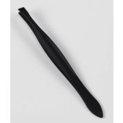 Пинцет Queen Fair №1 скошенный узкий чёрн 8,5см