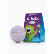 Детский бурлящий шар URAL LAB «Монстрики» аромат ежевичный смузи 40гр.