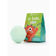 Детский бурлящий шар URAL LAB «Монстрики» аромат лаймовая печенька 40гр.