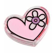 Блеск для губ Ffleur Сердце клубника 3гр.