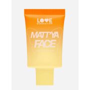 Love Generation Матирующий тональный крем c экстрактом матчи / Mattifying foundation cream with matcha extract «Matt'ya Face» тон 01