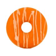 Бурлящий пончик Pico Mico с поливкой и ароматом апельсина, 120гр.