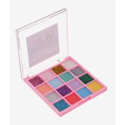 Набор теней детских для век 16 цв, 8 с блёстками, 8 матовые + 2 аппликатора