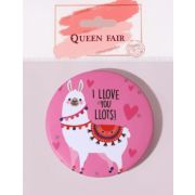 Зеркало Queen Fair б/увел ЛАМА d7,5см