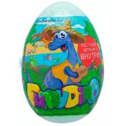 Шипучая бомбочка для ванны happy ki Funny dino с растущим динозавром, 130гр