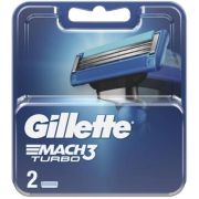 Кассеты Gillette Mach 3 Turbo 2шт.