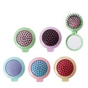 Расчёска Farres MC314 Macaroons складная 6,5*6,5см.