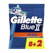 Бритва одноразовая Gillette Blue II Plus 10шт.