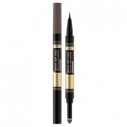 Маркер ультратонкий водостойкий и пудра для бровей Eveline BROW ART