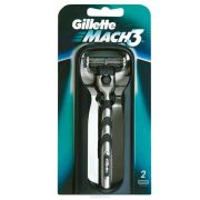 Станок для бритья Gillette Mach3 на подставке +2 кассеты